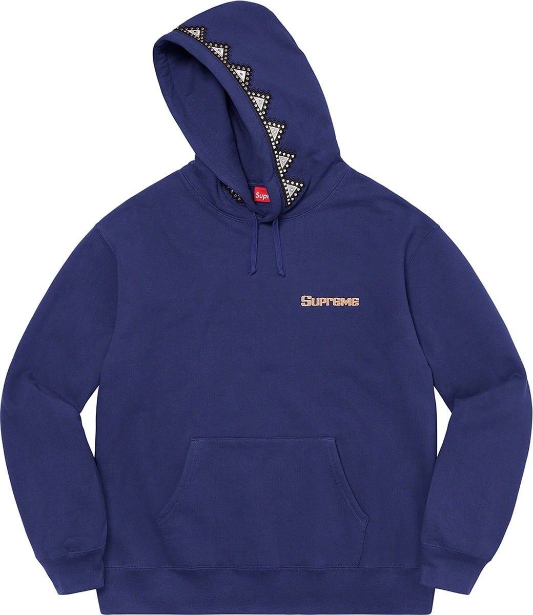 Pharaoh Studded Hooded Sweatshirt view 12